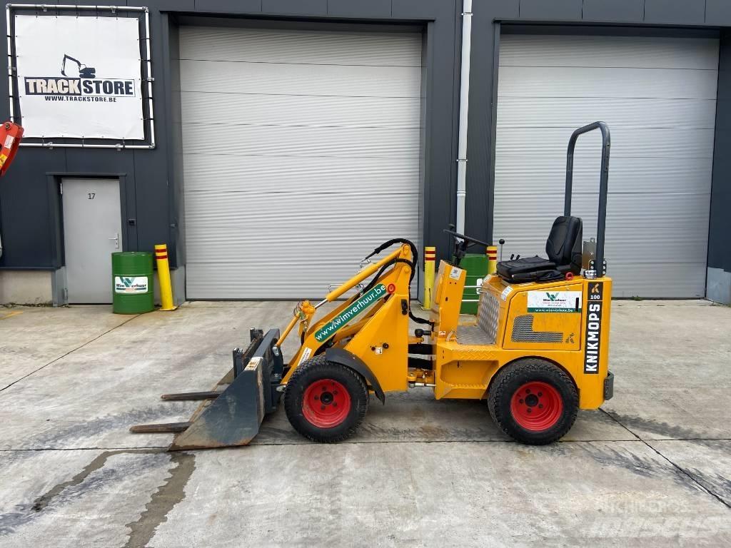Knikmops KM 100 Incarcator pe pneuri