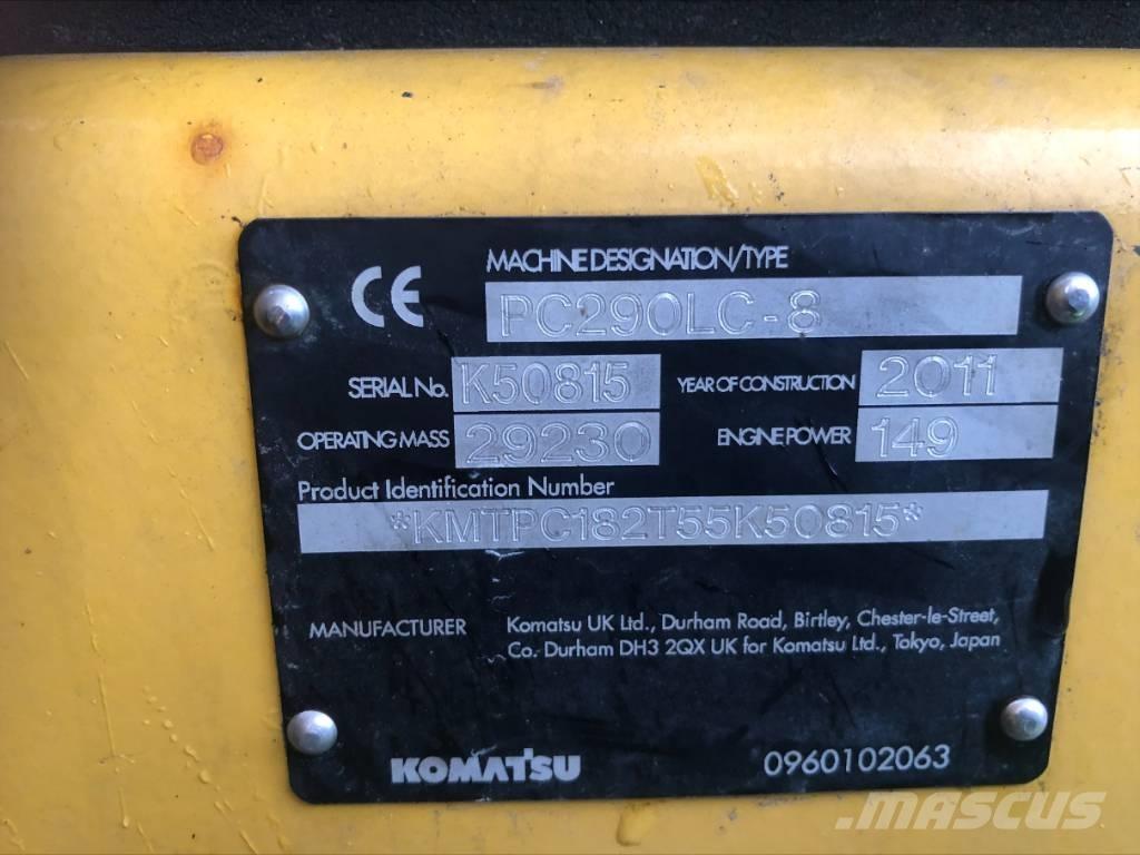 Komatsu PC 290 LC-8 Excavatoare pe șenile
