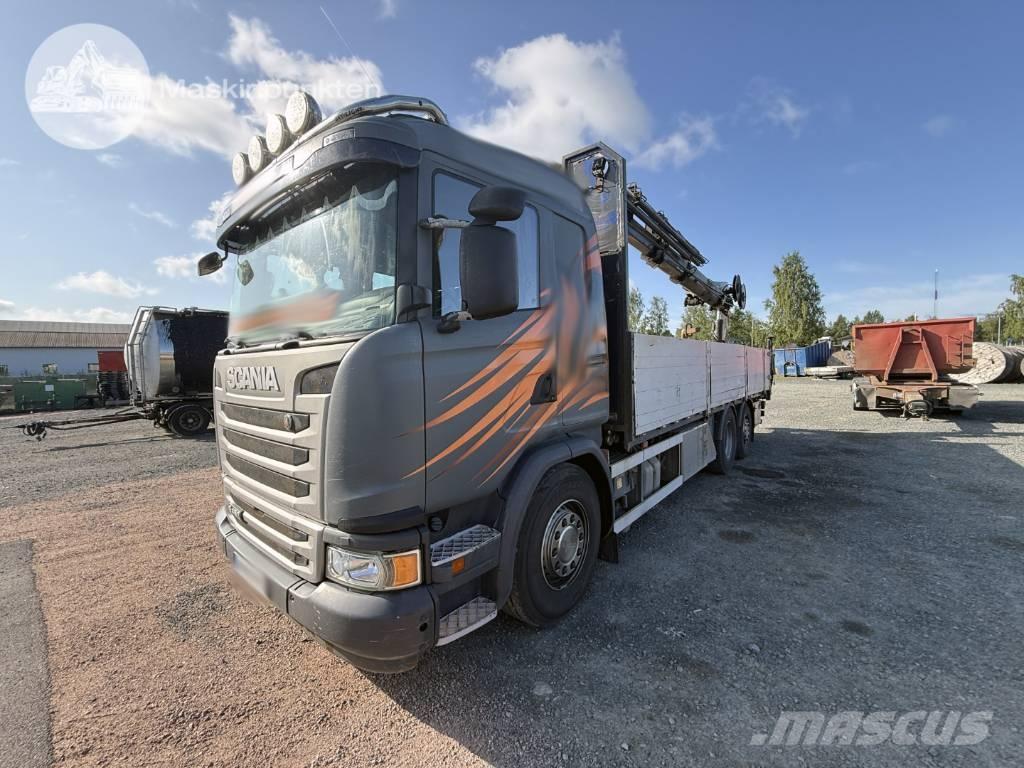 Scania G 450 LB Camioane cu macara