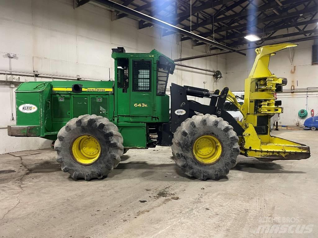 John Deere 643 K Utilaje forestier de taiat