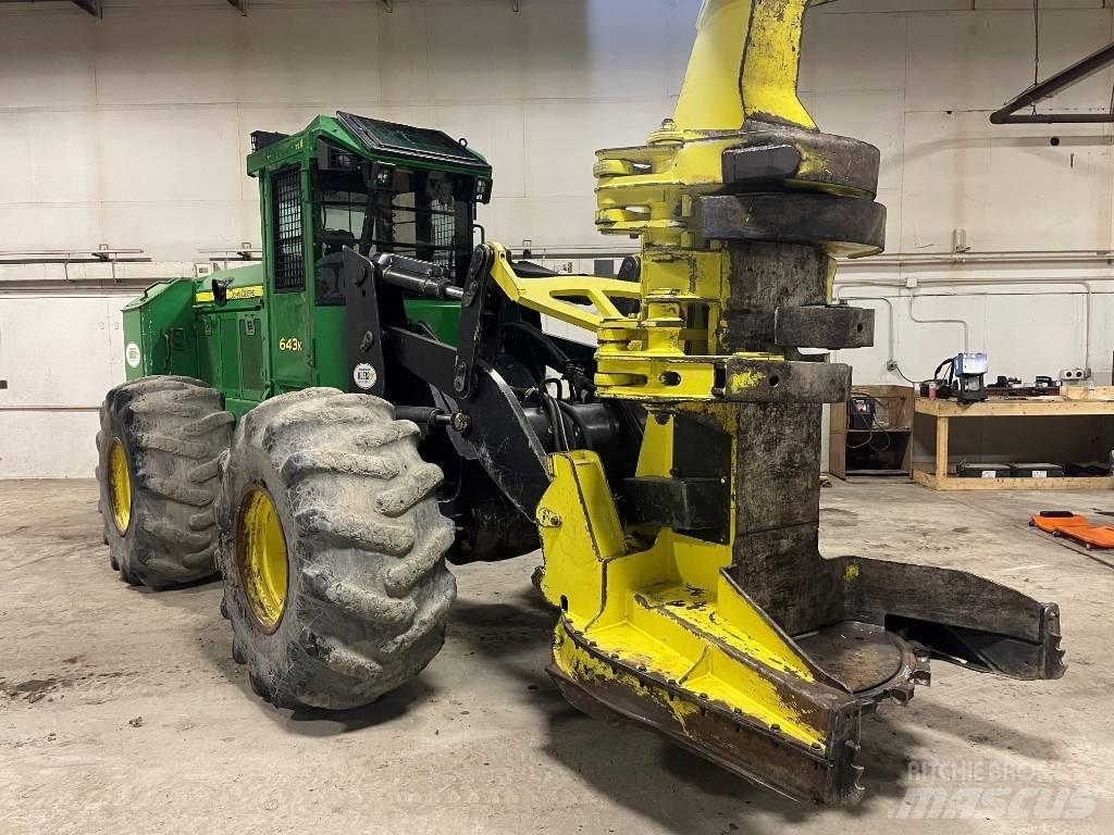 John Deere 643 K Utilaje forestier de taiat