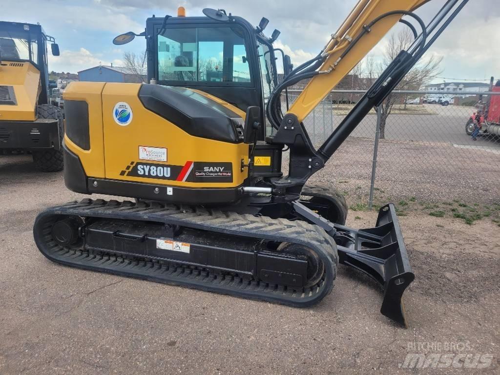 Sany SY80U Excavatoare pe șenile
