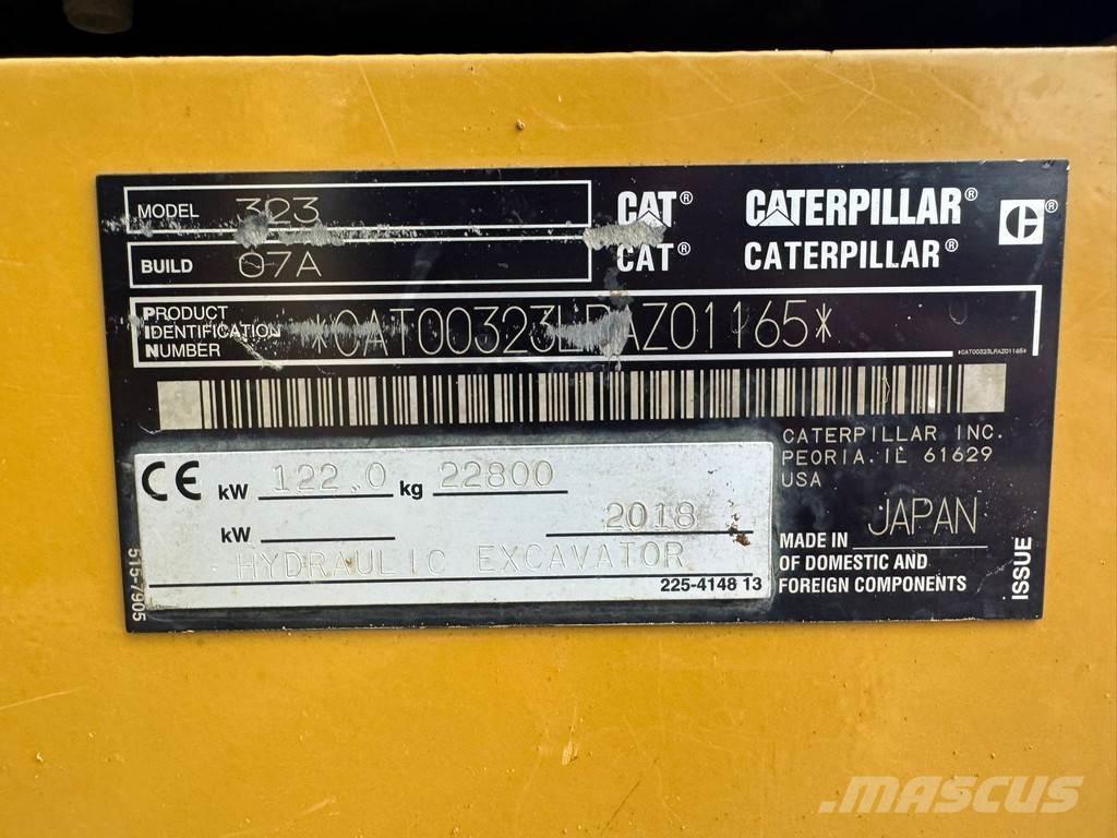 CAT 323 07A Excavatoare pe șenile
