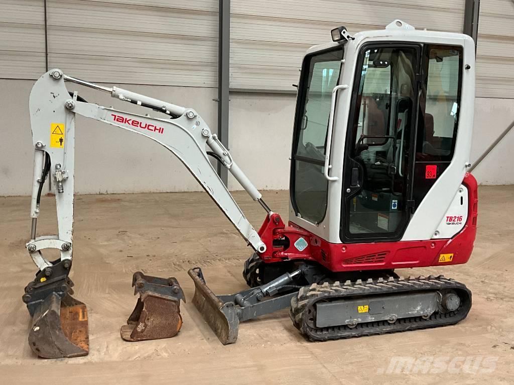 Takeuchi TB 216 Mini excavatoare < 7t