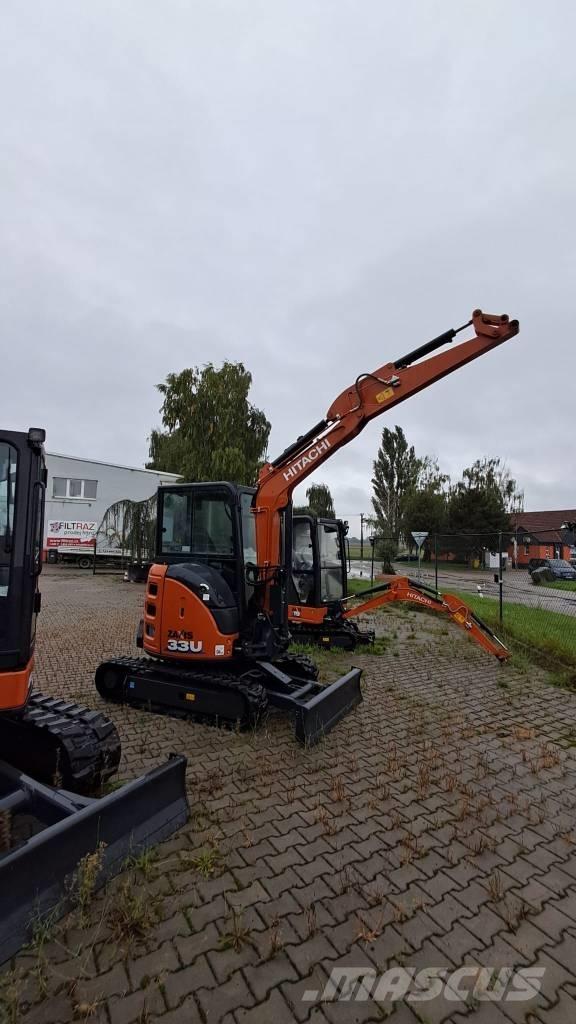 Hitachi ZX33U Excavatoare pe șenile
