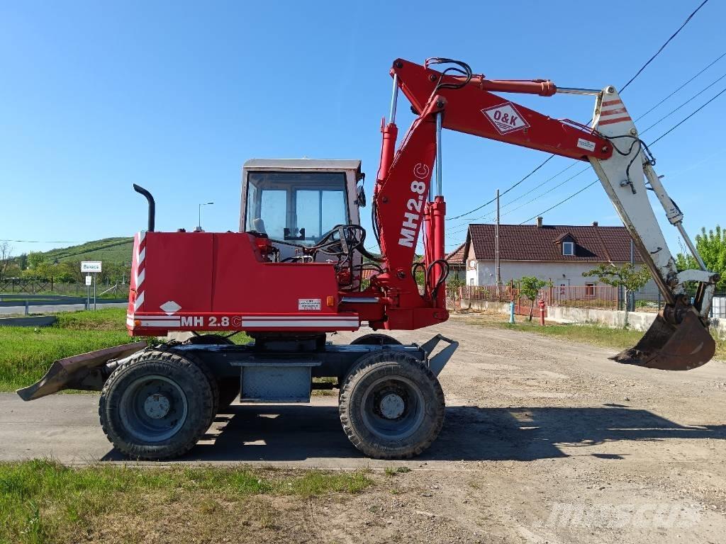 O&K MH2,8C Excavatoare cu roti