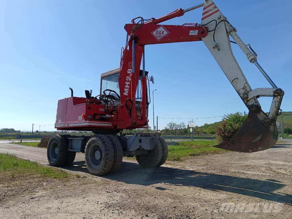O&K MH2,8C Excavatoare cu roti