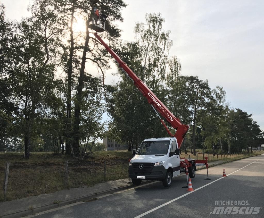 Ruthmann Ecoline 230 Platforme aeriene montate pe camion