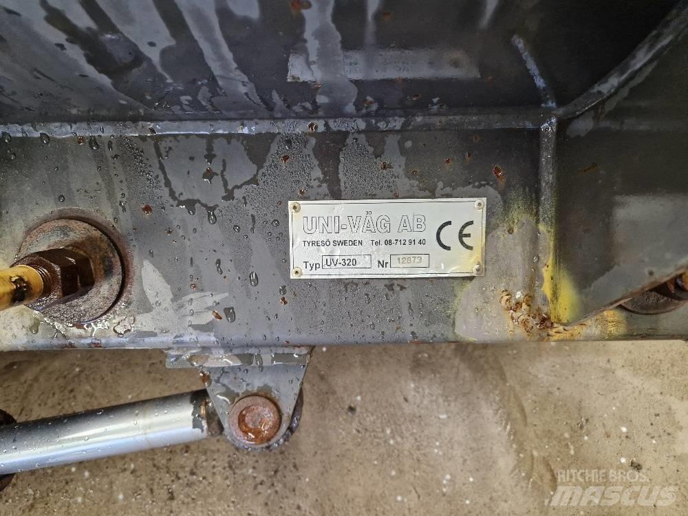 Uni-väg UV-320 StBM Lame pentru dezapezire si pluguri