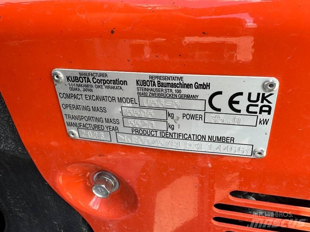 Kubota U 56-5 Mini excavatoare < 7t