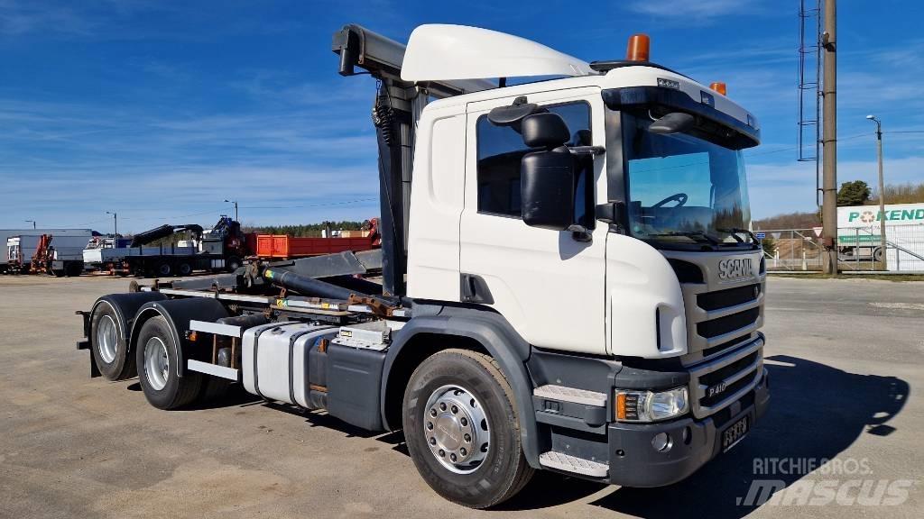 Scania P410 6X2 Camion cu carlig de ridicare