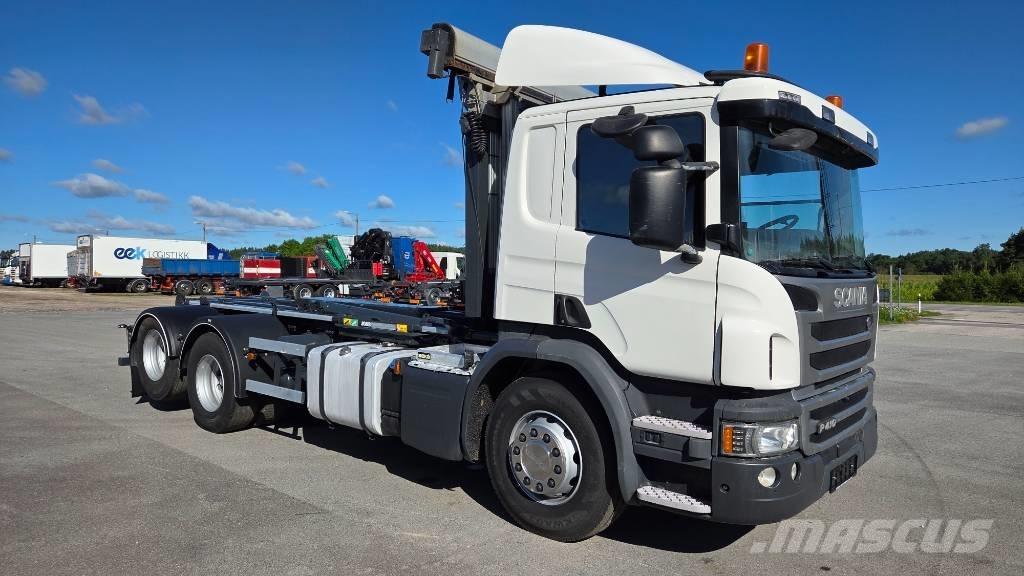 Scania P410 6X2 Camion cu carlig de ridicare
