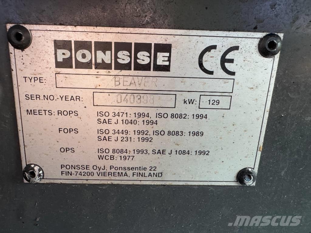 Ponsse Beaver Combine forestiere