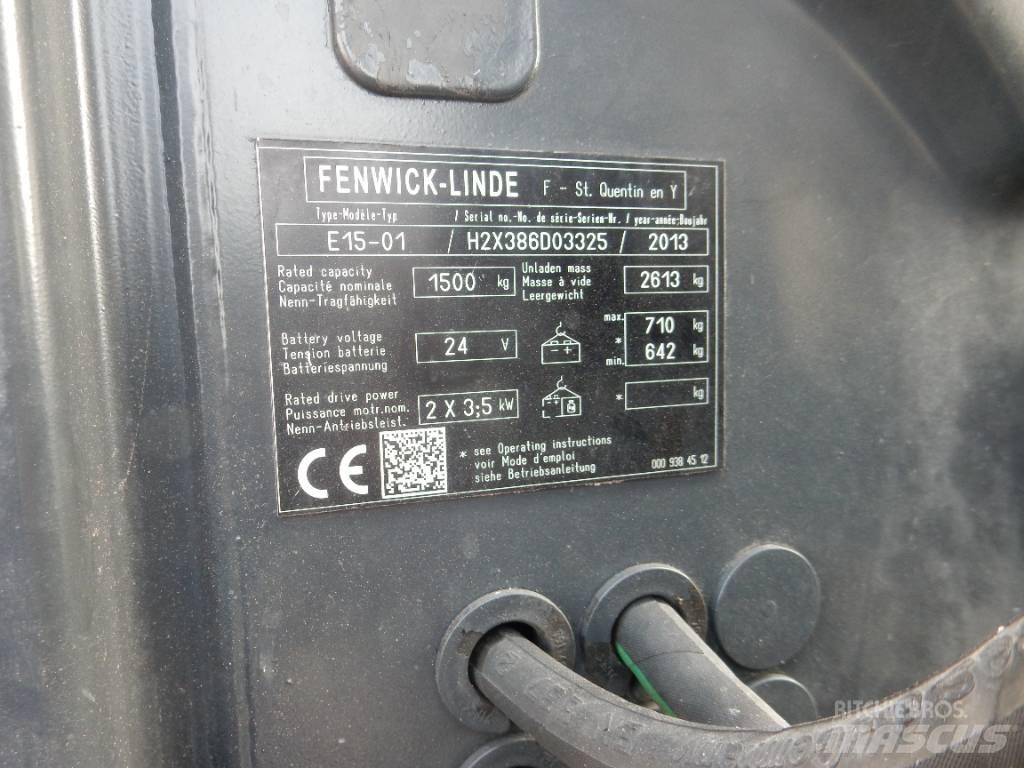 Linde E 15 Stivuitor electric
