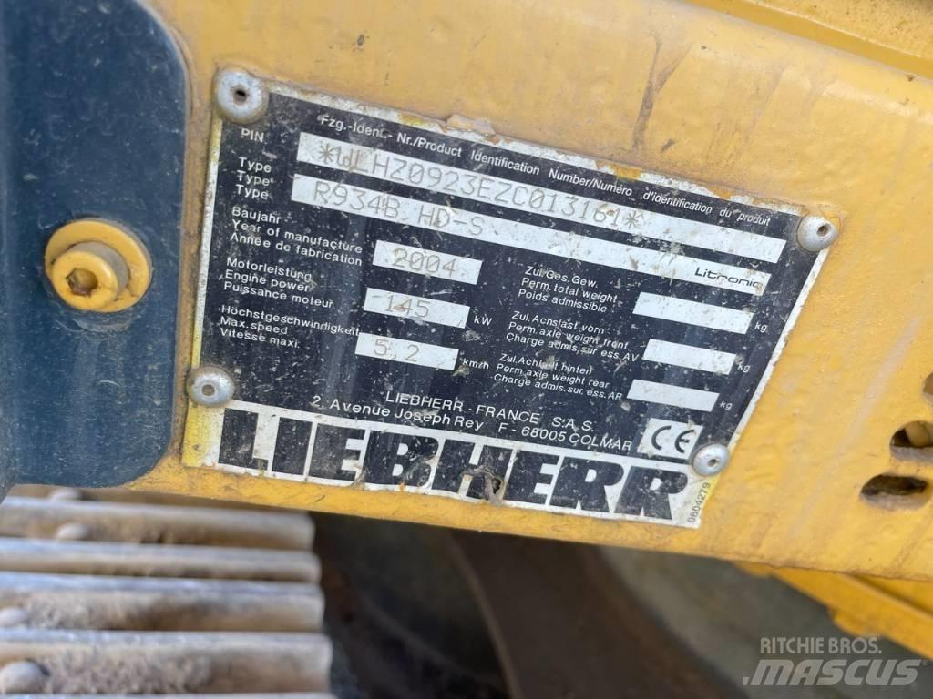 Liebherr R 934 B Excavatoare pe șenile
