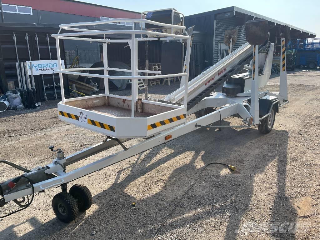 Dino 150 ZX Platforme aeriene montate pe remorca