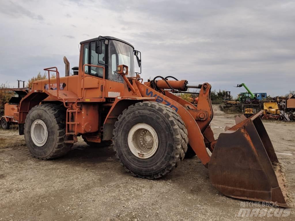 Fiat-Hitachi W 270 Incarcator pe pneuri