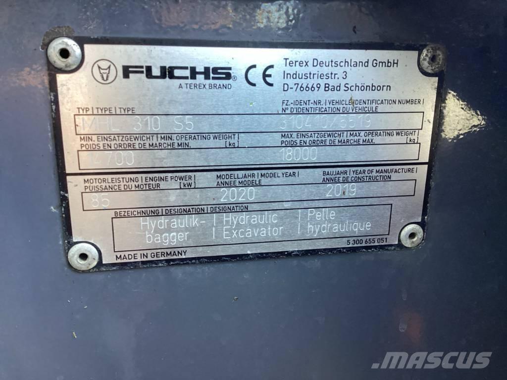 Fuchs MHL 310 S5 Paleta de manipulare