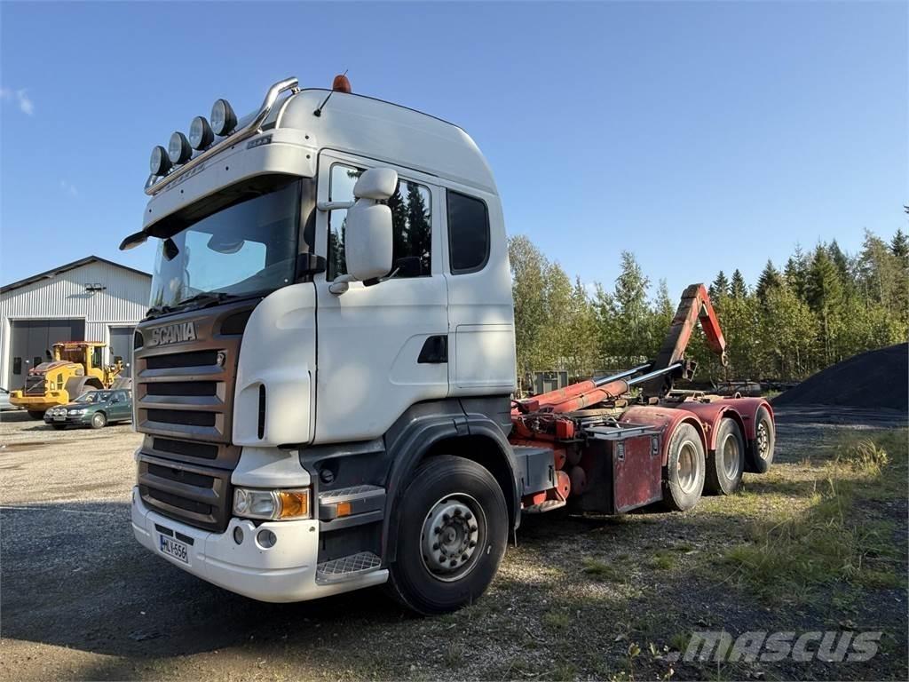 Scania R16 V8 8X4 Camion cu carlig de ridicare