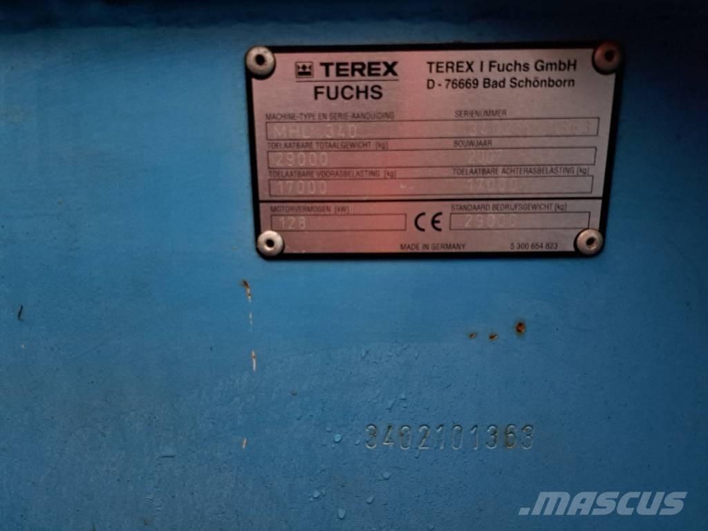 Fuchs MHL 340 D Paleta de manipulare