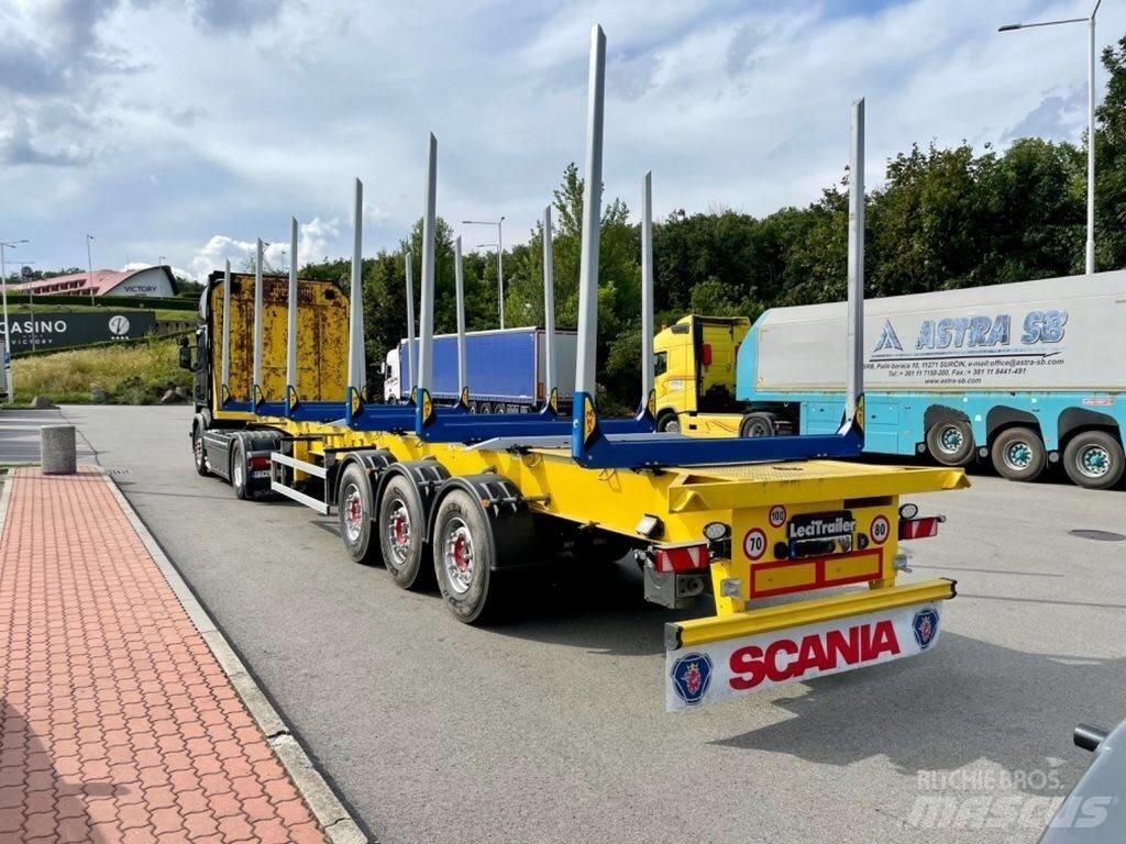 Lecitrailer 3E 20 Semi-remorca pentru cherestea