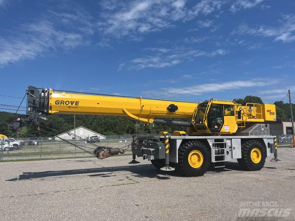 Grove GRT 650 Macara teren accidentat