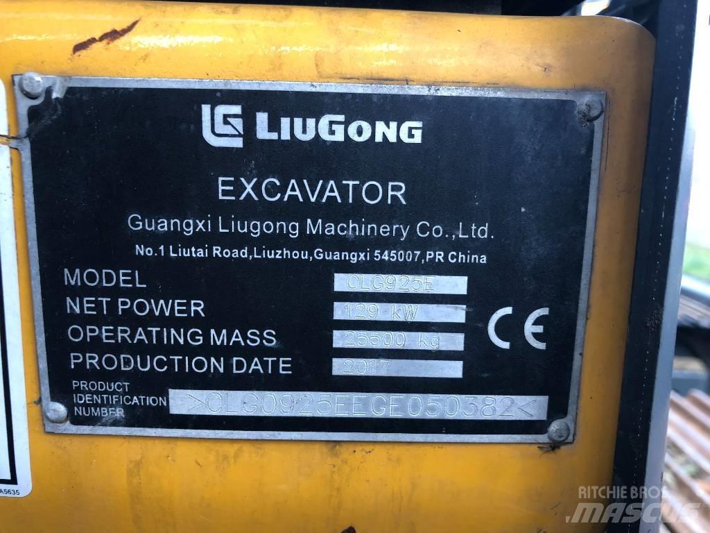 LiuGong 925E Excavatoare pe șenile
