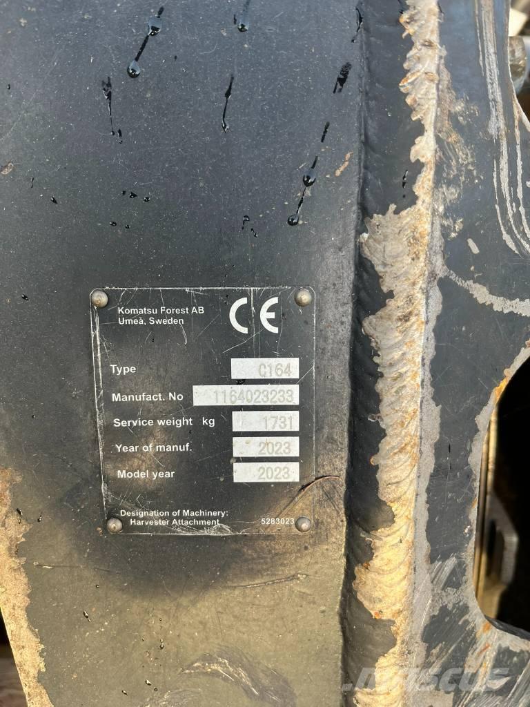 Komatsu C 164 Capete pentru culegatoare