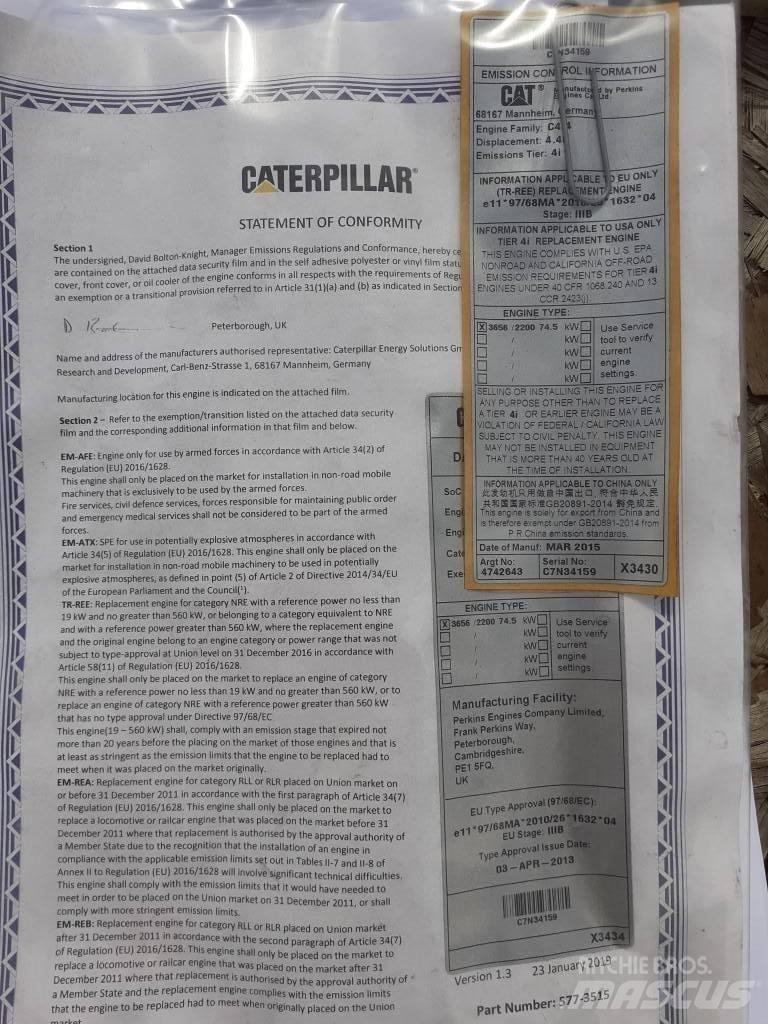 CAT Motor 3056 Motoare