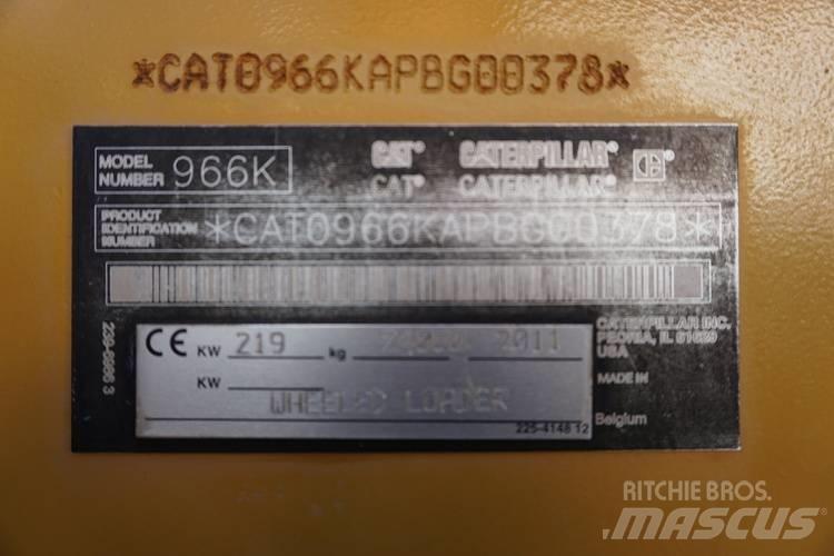 CAT 966K Incarcator pe pneuri