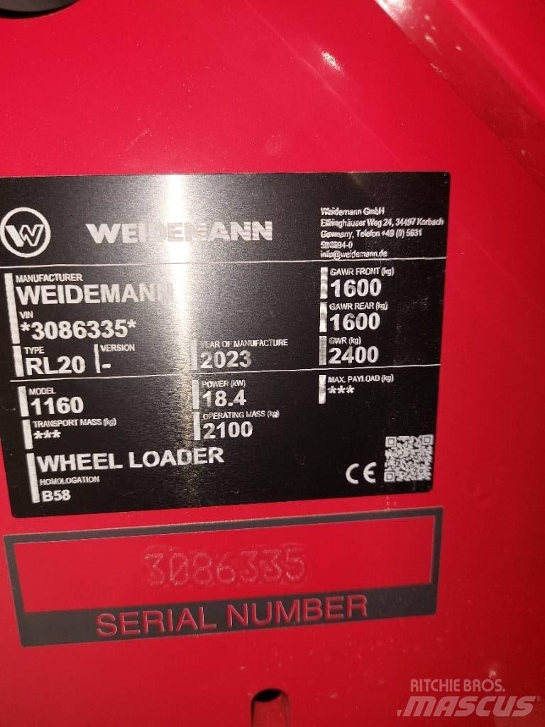 Weidemann 1160 Incarcatoare multifunctionale