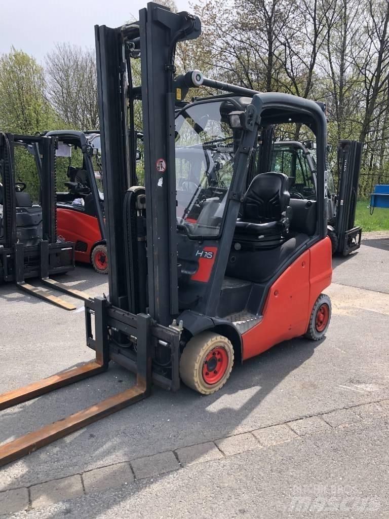 Linde H 16 T -01 Stivuitor GPL