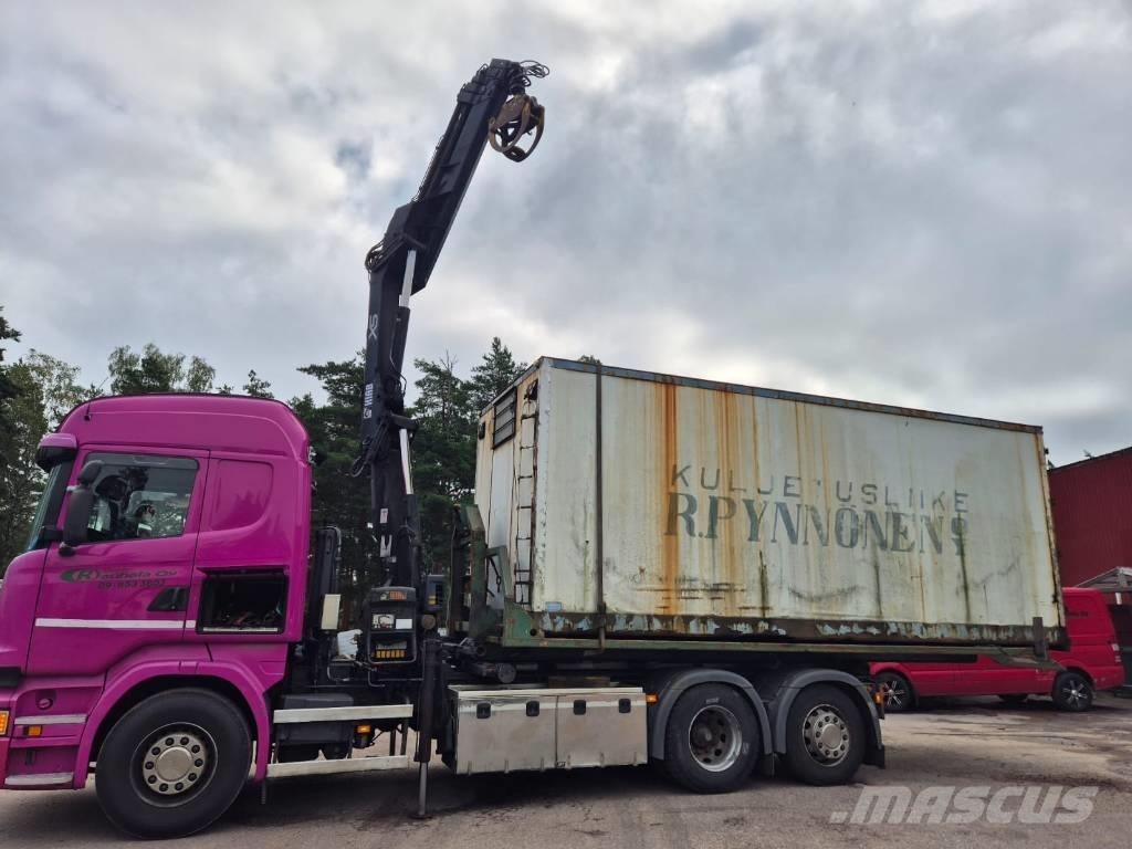 Scania R 410 Camioane cu macara