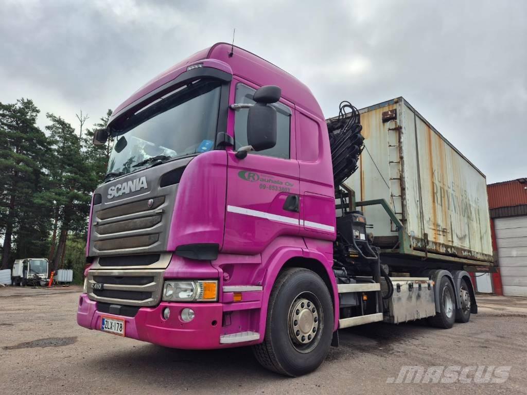 Scania R 410 Camioane cu macara