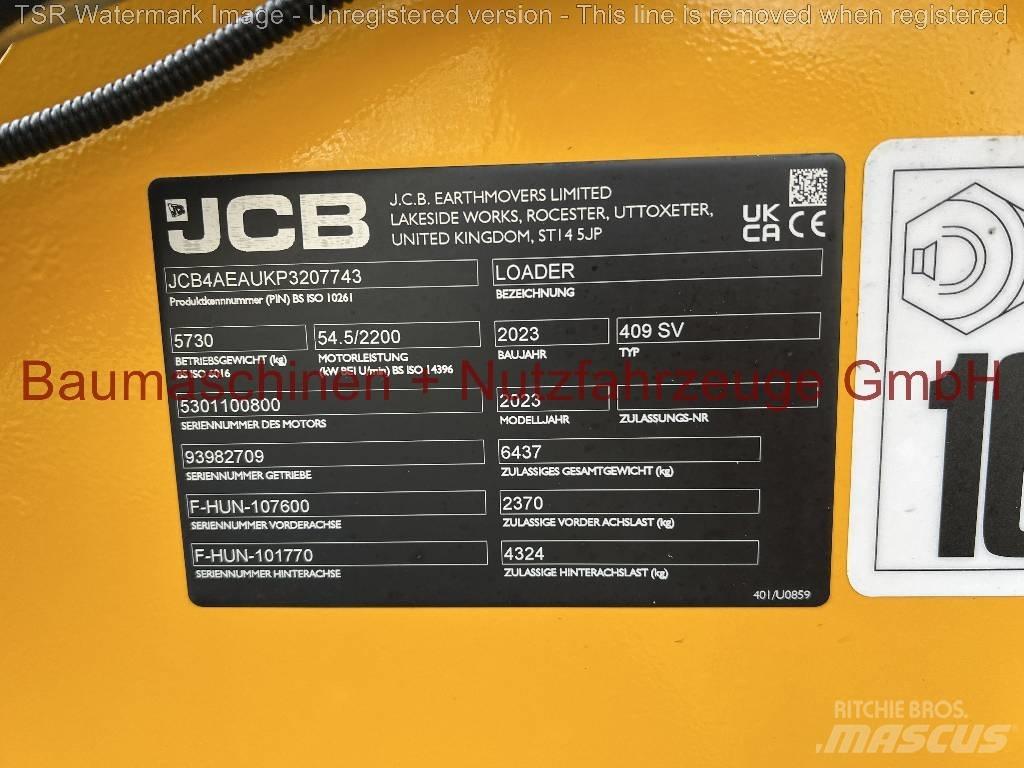 JCB 409 -gebraucht- Incarcator pe pneuri