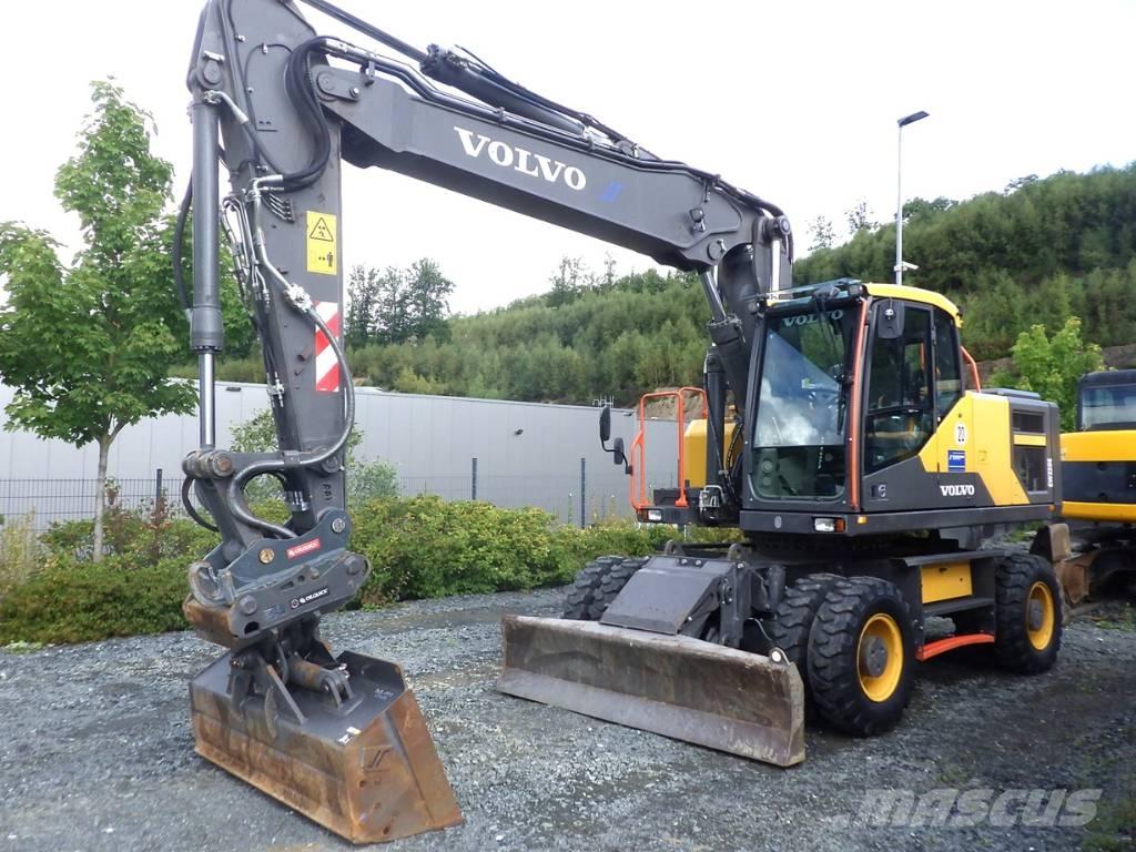 Volvo EW 220 E Excavatoare cu roti