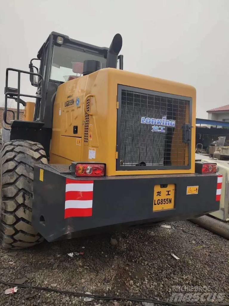 Lonking LG855N Incarcator pe pneuri