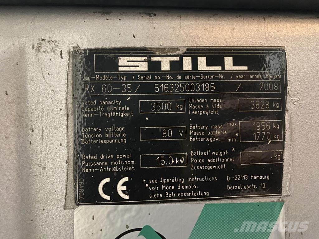 Still RX60-35 Stivuitor electric