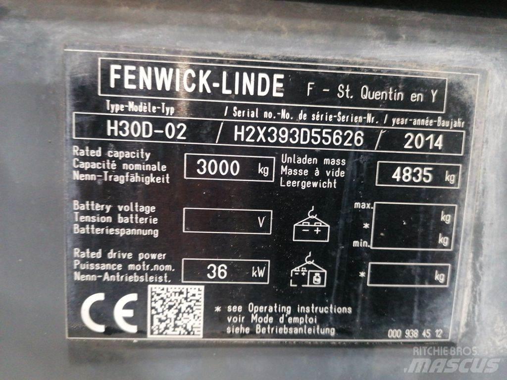 Linde H30D-02 Stivuitor diesel