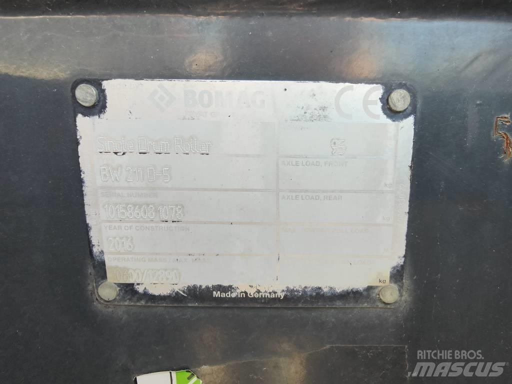 Bomag BW 211 D-50 Cilindri compactori cu roti