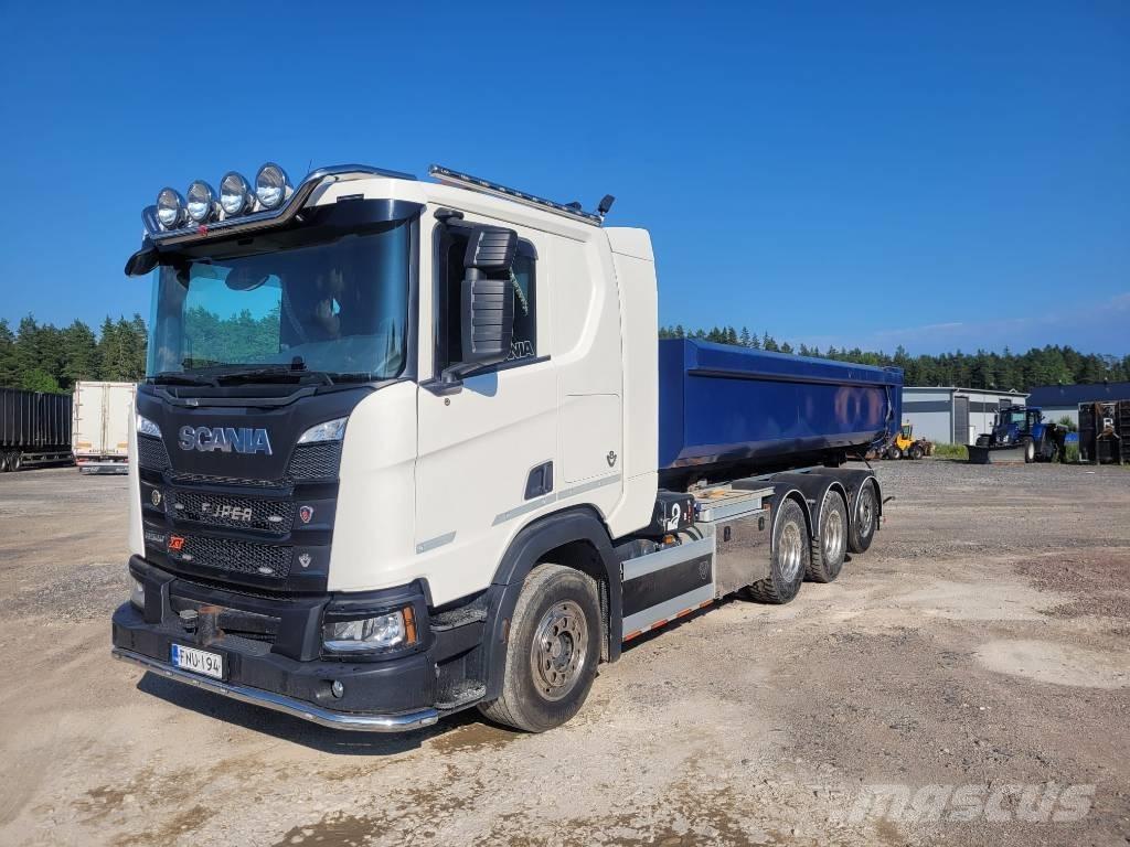 Scania R520 Camion cu carlig de ridicare