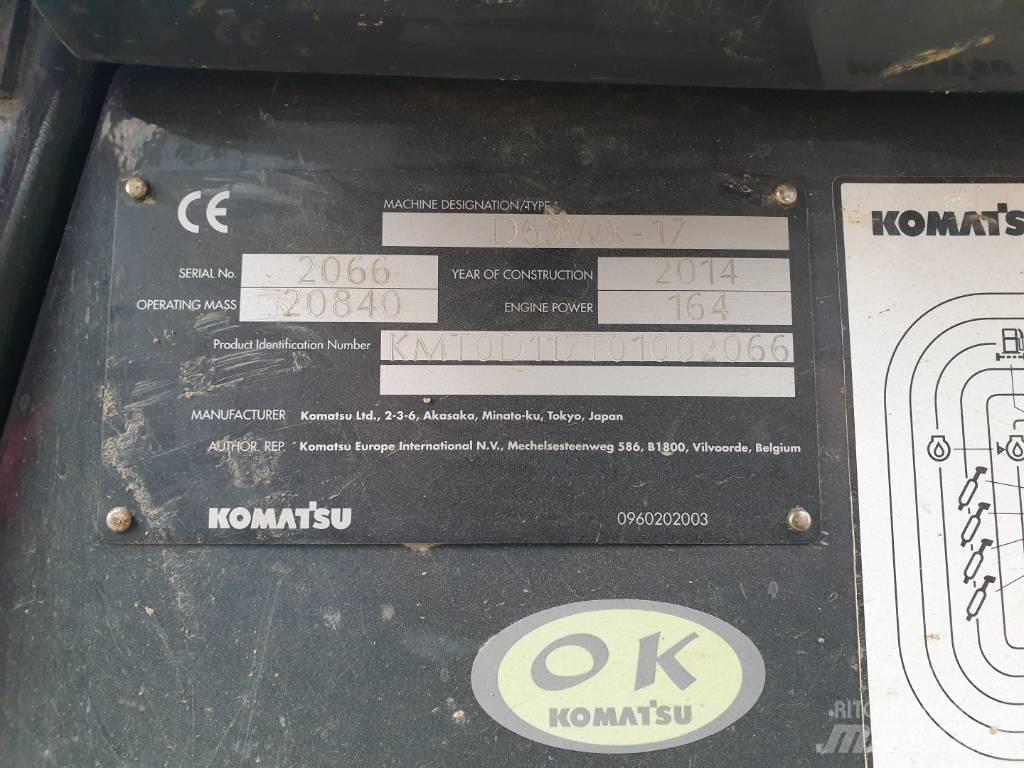 Komatsu D 65 WX-17 Buldozere pe senile