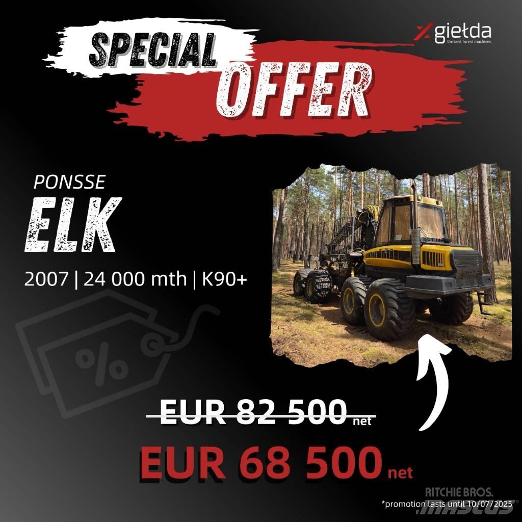 Ponsse Elk Transportoare