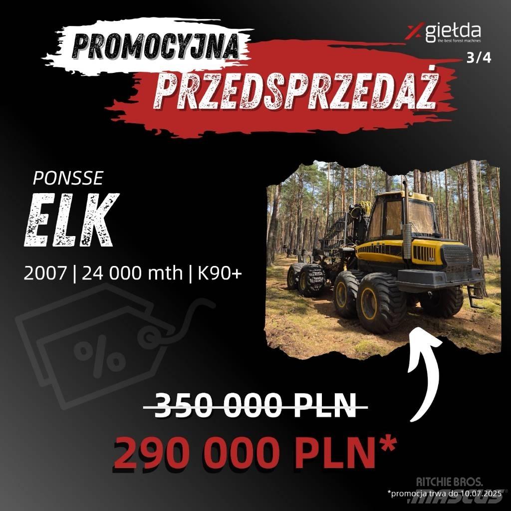 Ponsse Elk Transportoare