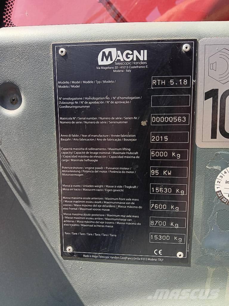 Magni RTH5.18 Stivuitoare telescopice