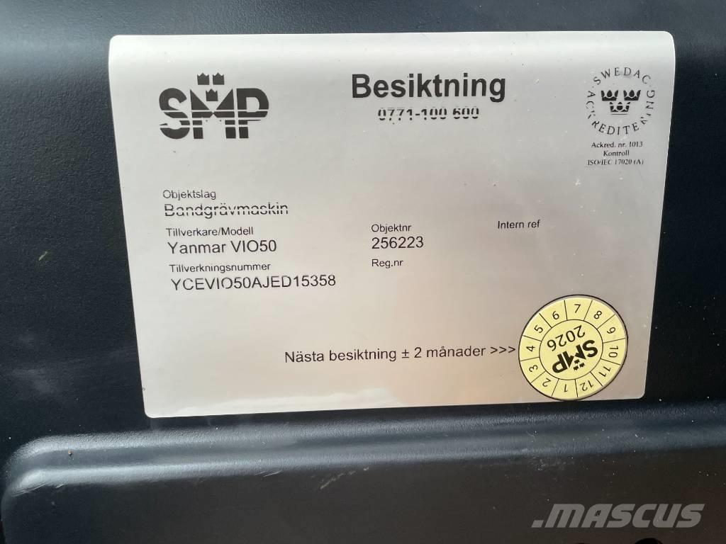 Yanmar Vio 50 Mini excavatoare < 7t