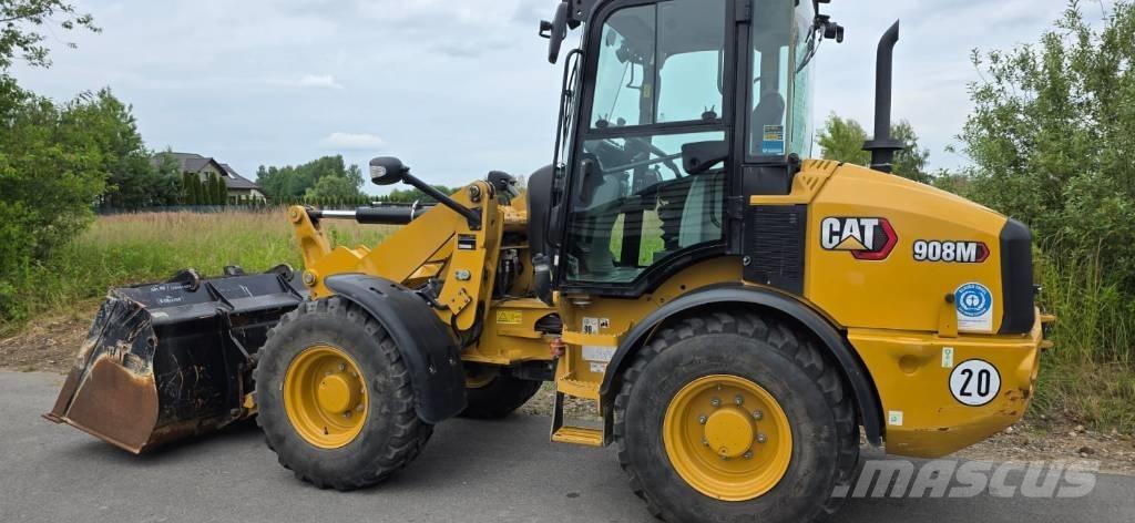 CAT 908 , Cat 908M Incarcator pe pneuri