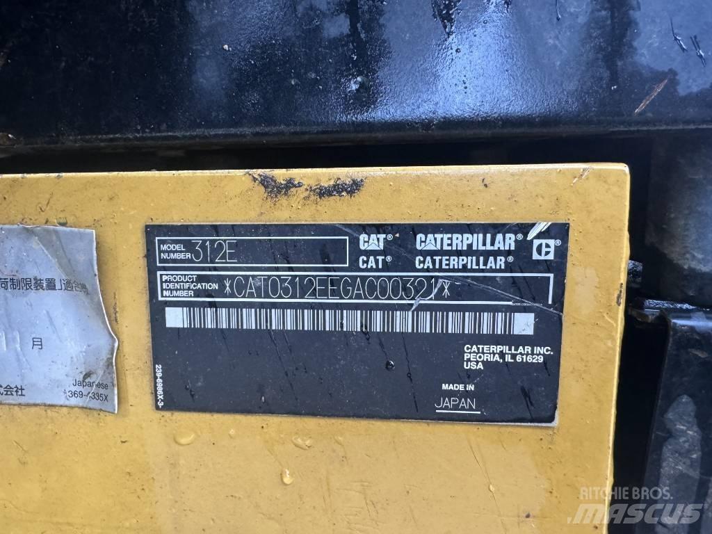 CAT 312E Excavatoare pe șenile
