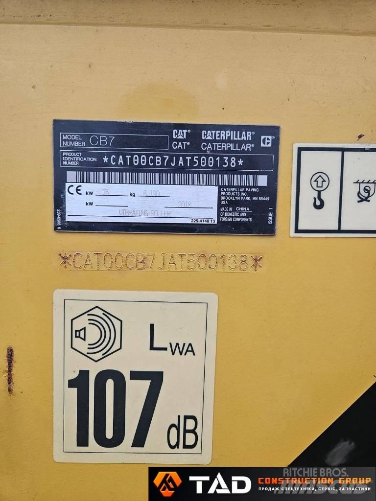 CAT CB 7 Alti cilindri compactori
