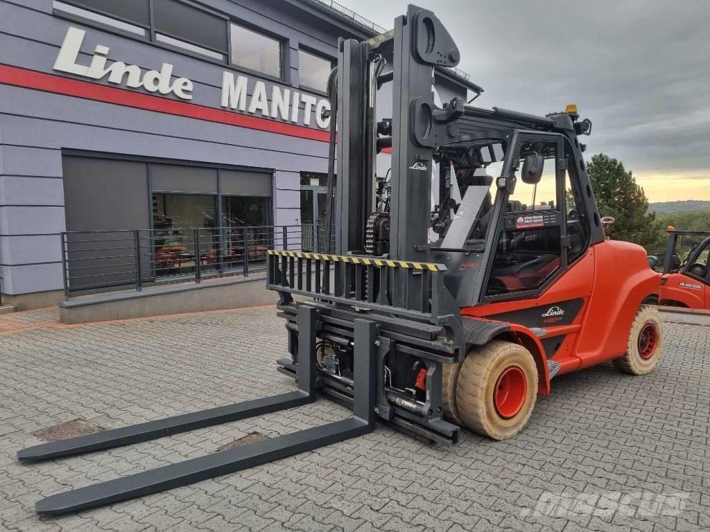 Linde H80T-03/1100 Stivuitor GPL
